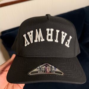 FAIRWAY Breathable Black Hat. NWT. Unworn.